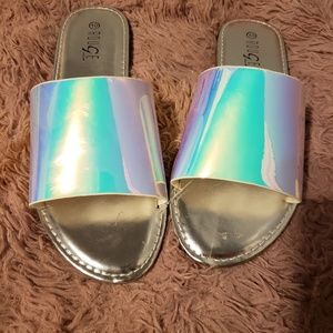 Holographic Sandals